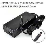 120W New Laptop AC Power Adapter Charger 18.5V 6.5A 7.45.0mm for HP PPP016L-E PA-1121-42HQ PPP016C PPP016H Laptop