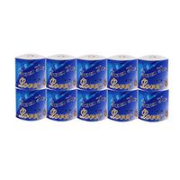 10 Rolls Toilet Paper Clean Toilet Tissue Bulk Rolls Bathroom White Soft 3 Ply Standard Rolls Bulk Tissue