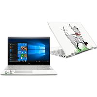 MightySkins Skin Compatible with HP Envy x360 Convertible 15" (2018) - Doggy Drawing | Protective, Durable, and Unique Vinyl Decal wrap Cover | Easy to Apply, Remove | Made in The USA