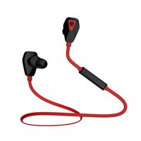 TROND Bluetooth V4.1 Wireless Sports Headphones Sweatproof Running Gym Stereo Earbuds Headset Built-in Mic/APT-X for iPhone 5s 6 6s Plus Galaxy S6 S5 and Android Phones - Red