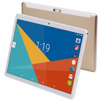 Tablet 10 Inch (10.1"),Android 8.1,4GB RAM,64GB Disk,GPS,WiFi,USB,1280X800 IPS Screen,Octa Core CPU,2+8 MP Camera Computer PC (Gold)