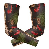 LEVEIS Trendsetter Owl Arm Sleeves UV Protection for Men Women Sunblock Protective Gloves Running Golf Cycling Driving Long Arm Cover 1 Pair