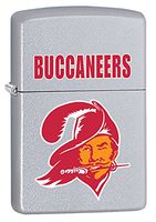 Zippo Lighter NFL Throwback Tampa Bay Buccaneers Satin Chrome