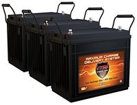 QTY3 VMAX MR147-155 12V 155AH AGM Deep Cycle Batteries for Minn Kota Ulterra 112/US2 36V 112lb Trolling Motor