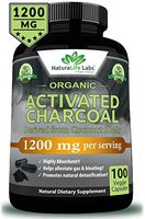 Capsulas De Carbon Activado Organicamente - 1200 Mg Muy Absorbente Ayuda A A.