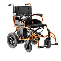 Electric Wheelchair, Folding Portable Ultra Light Old Scooter Automatic Intelligent Wheelchair