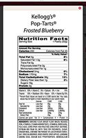 Pop-Tarts Frosted Blueberry Toaster Pastries (1 Pack) 29.3 OZ