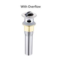 Upgranded Bathroom Sink Drain for Vessel Sink with Overflow 2019