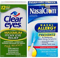 Clear Eyes NasalCrom Seasonal Irritant Defense Pack, Eye Drops and Nasal Spray