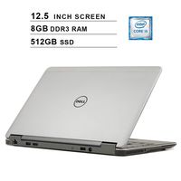 2019 Premium Dell Latitude E7240 12.5 Inch Business Laptop (Intel Dual Core i5-4300U up to 2.9GHz, 8GB DDR3L RAM, 512GB SSD, Intel HD 4400, WiFi, Bluetooth, HDMI, Windows 10 Pro) (Renewed)