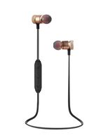 Bluetooth Headphones Wireless Headphones Sweatproof Stereo Sports Earbuds Magnetic Attraction Earphones Running Workout Gym Noise-Canceling Built-in Mic Headset (Blue)
