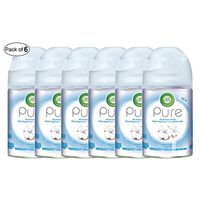 Air Wick  Pure Freshmatic Ultra Automatic Spray Refill - Sunset Cotton Fragrance - Net Wt. 6.17 OZ (156 g) Per Refill Can (Pack of 6)