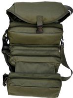 Explorer 4 Fold Tool Medical First Aid Duffle Bag, Olive Green