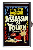 Assassin of Youth Marijuana Reefer Lowbrow Pulp Art Decorative Pill Box