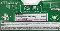 Aspirin Tablets 2/pkg. - 24/Unit # 654