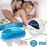 Snore Stopper Snoring Solution Devices, Anti Snoring Snore Stopper Nasal Dilators Reduction Device, Anti Snoring Chin Strap with Nose Vents Plugs
