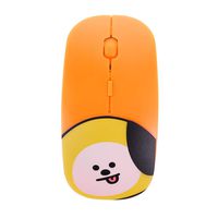 Havenport Kpop BTS Wireless Mouse Slim Silent Travel Cordless Mice with USB Receiver Optical Wireless Mouse Compatible with Laptop and Computer(CHIMMY)