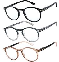 Success Eyewear Reading Glasses Set of 3 Great Value Quality Readers Spring Hinge Glasses for Reading Men and Women +3