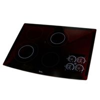 Whirlpool W10239867 Cooktop Main Top Genuine Original Equipment Manufacturer (OEM) Part Black