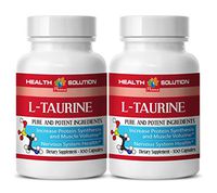 Taurine Pills - L-Taurine 500MG - Build Muscles (2 Bottles)