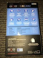 808 Audio Ear Canz Wireless Earbuds-Blue (4330966749)