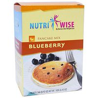 NutriWise - High Protein Diet Pancakes | Blueberry | Low Calorie, Low Fat, Low Sugar (7/Box)