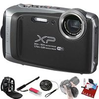 FUJIFILM FinePix XP130 Digital Camera (Silver) + Pro Accessories Bundle