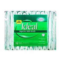 Ideal - Adult Size Youth Disposable Brief (Youth, Unisex, 96-Count) Breathable Diaper Ultra Plus Extremely Absorbent, for Boys and Girls IC-4060