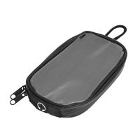 X AUTOHAUX Universal 7 Inch Magnetic Tank Bag Phone Holder Case GPS Saddlebag Faux Leather Waterproof for Motorbike