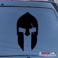 3S MOTORLINE Molon Labe Spartan ΜΟΛΩΝ ΛΑΒΕ Come and Take it Decal Sticker Car Vinyl Pick Size (Black, 8'' (20.3cm))
