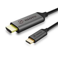USB C to HDMI Cable 4K 60Hz, HDCP 2.2, Thunderbolt 3 AOOGO USB Type-C to HDMI Cable for Mac、iPad Pro 2018 / MacBook Pro 2018/2017 / MacBook Air/Samsung S10,and More
