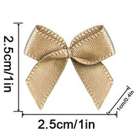 20 Color Pre-Tied Bisque Satin Gift Bows (Pack of 50)