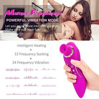 Multi Suc~King Moeds Tongue Vibrate Toy Oral Tongue Simul-ator, Waterproof Vibration Wand, Multi Speed Clitorial Sucking Toy for Women,B07，Tshirt
