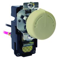 KING TKIT-1A Single Pole Built In Thermostat Kit, Almond