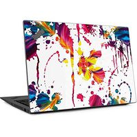 Skinit Decal Laptop Skin for Thinkpad X1 Carbon (6th Gen 2018) - Originally Designed Chromatic Splatter White Design