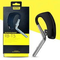REMAX-RB-T5-Wireless Bluetooth Headset Compatible with iPhone, Android, and Other Leading Smartphones - Black