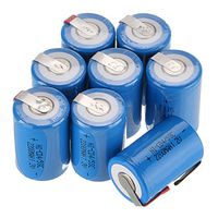 WINDMAX 8PCS 1.2V 2200mah Blue 4/5 SubC Ni-CD Rechargable Batteries
