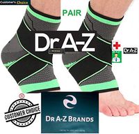 Dr A-Z Compression Foot Socks for Men & Women 2PCS - Arch Support, Heel Spurs- Best Plantar Fasciitis Sleeves for Plantar Fasciitis Pain Relief, Heel Pain, Treatment for Daily Use -Pair