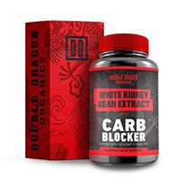 100% Pure White Kidney Bean Extract - Carb Blocker :: 90 Vegan Capsules :: 600 Milligram :: Double Dragon Organics