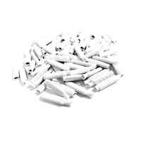 Low Voltage Wire Connectors - QIYAT Dry B-Connectors Wire SplicesWire Crimp Bean Type Splice for Low Voltage, White (100Pcs)