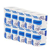 10 Rolls 3-Ply Toilet Paper Bulk Bath Tissue | Strong Skin-Friendly | Degradable | White