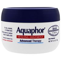 Aquaphor Healing Ointment, 3.5 oz., Moisturizes and Soothes Dry, Cracked, Irritated Skin, Use on Chapped Lips Hands or Feet, Fragrance Free, Latex Free, Hypoallergenic, Promotes Healthy Skin