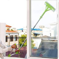 CCTAV Telescopic Foldable Handle Cleaning Glass Sponge Mop Cleaner Window Extendable Convenient, and hygienic Suitable for Cleaning Outdoor Windows Adjustable Size for 88-133cm