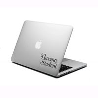 World Design Nursing Student 6" Laptop Back Decal
