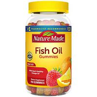 Nature Made Fish Oil Gummies, 150 Ct Value Size with 57 mg Omega-3s EPA & DHA (Packaging May Vary)