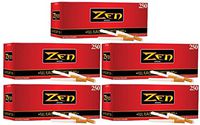 Zen Red Full Flavor King Size Tubes (250ct Box) (Pack of 5)