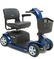 Pride Mobility - Victory 9 - Mid-Sized Scooter - 4-Wheel - Viper Blue
