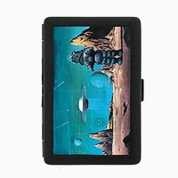 Forbidden Planet Sci-Fi Classic Black Cigarette Case Holder Wallet RFID-blocking