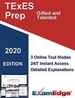 TExES Gifted and Talented Supplemental  (162) Certification Practice tests with detailed explanations. 5-Test Bundle with 400 Unique Test Questions