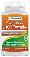 Best Naturals B-100 Complex 120 Tablets (Time Released)